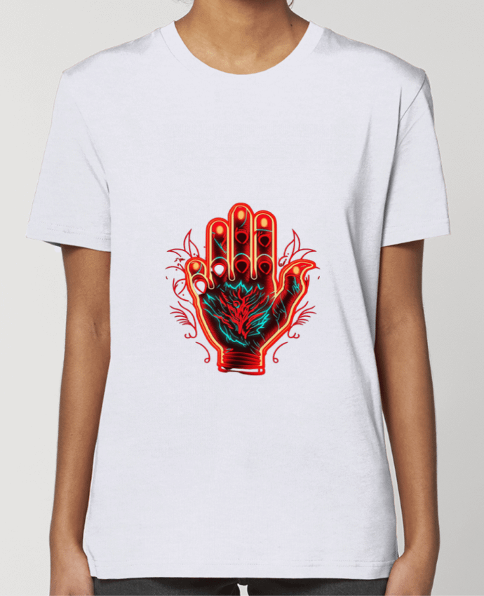 T-shirt Femme ma main c est ma vie ,je peux rien toucher et pas gouter. by Nasa shop