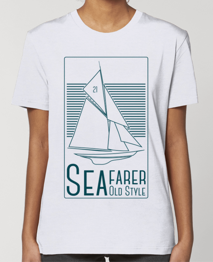 T-shirt Femme SeaFarer Old Style par Geronimo Gorilla SylverBack