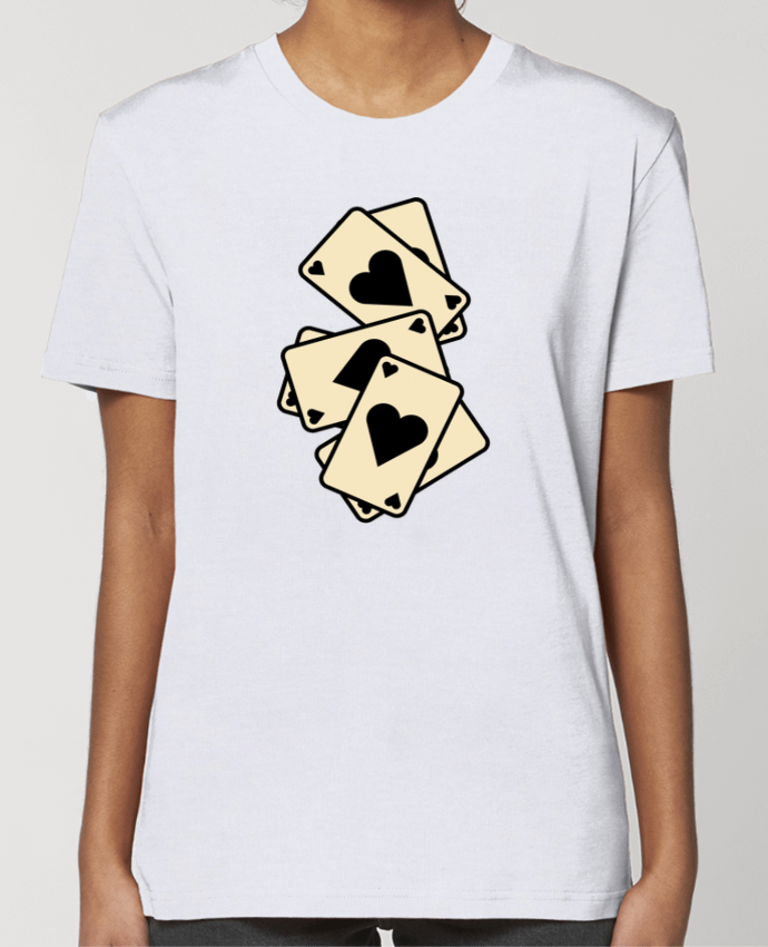 T-shirt Femme As de coeur par Les Caprices de Filles