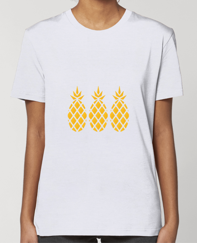 T-shirt Femme Trois ananas jaunes par Chrianss Designs