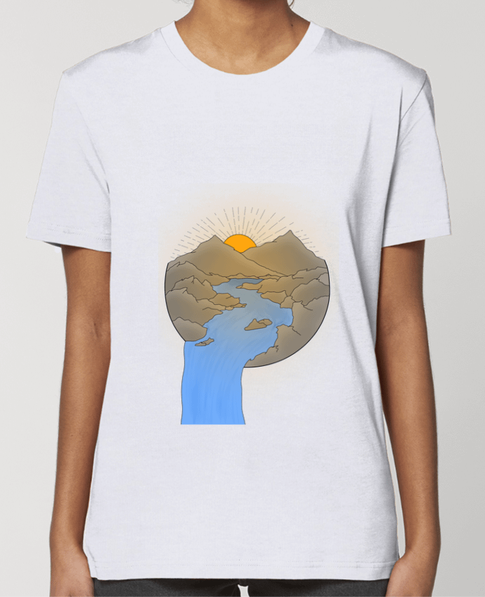 T-shirt Femme Paysage par Sazuka