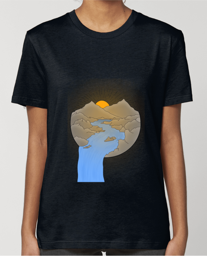 T-shirt Femme Paysage par Sazuka