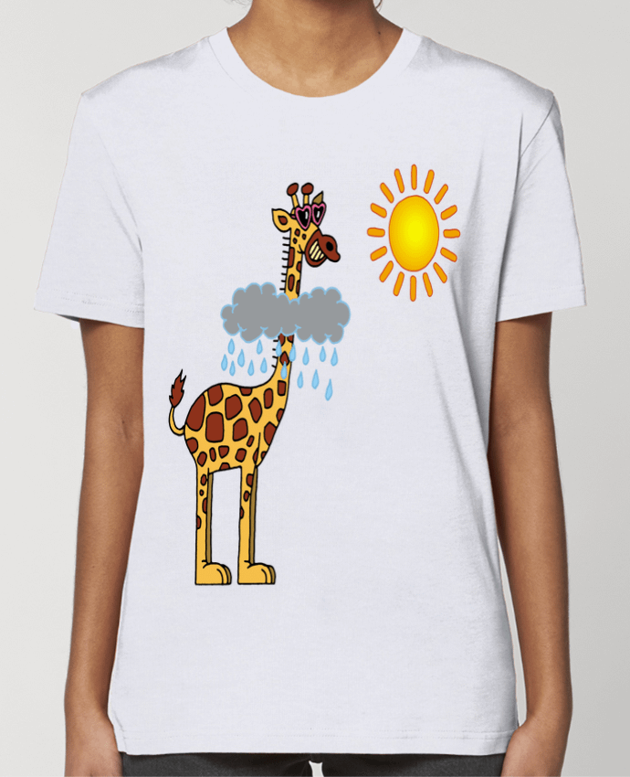 T-shirt Femme Du soleil pour la girafe par LAGUENY