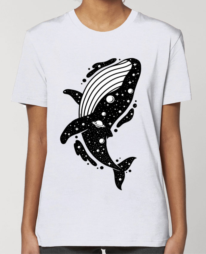 T-shirt Femme Baleine cosmique par LM2Kone