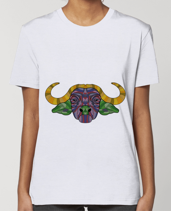 T-shirt Femme Buffle coloré par Molren