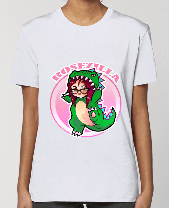 T-shirt Femme Logo Rosezilla par Rosezilla