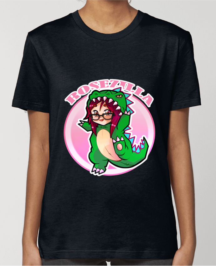 T-shirt Femme Logo Rosezilla par Rosezilla