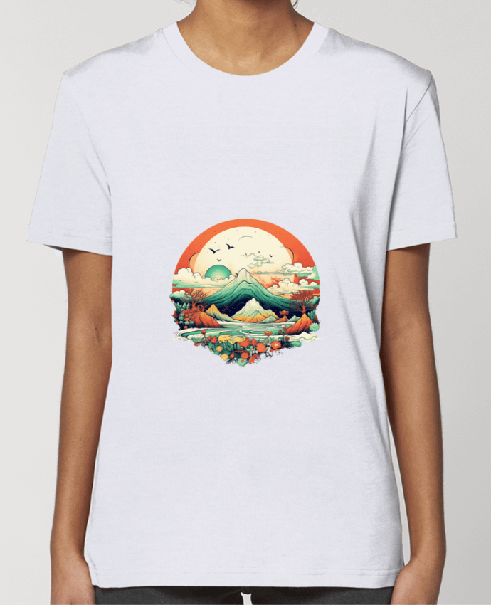 T-shirt Femme Exotic Summer Vibes par TheWolfofArt