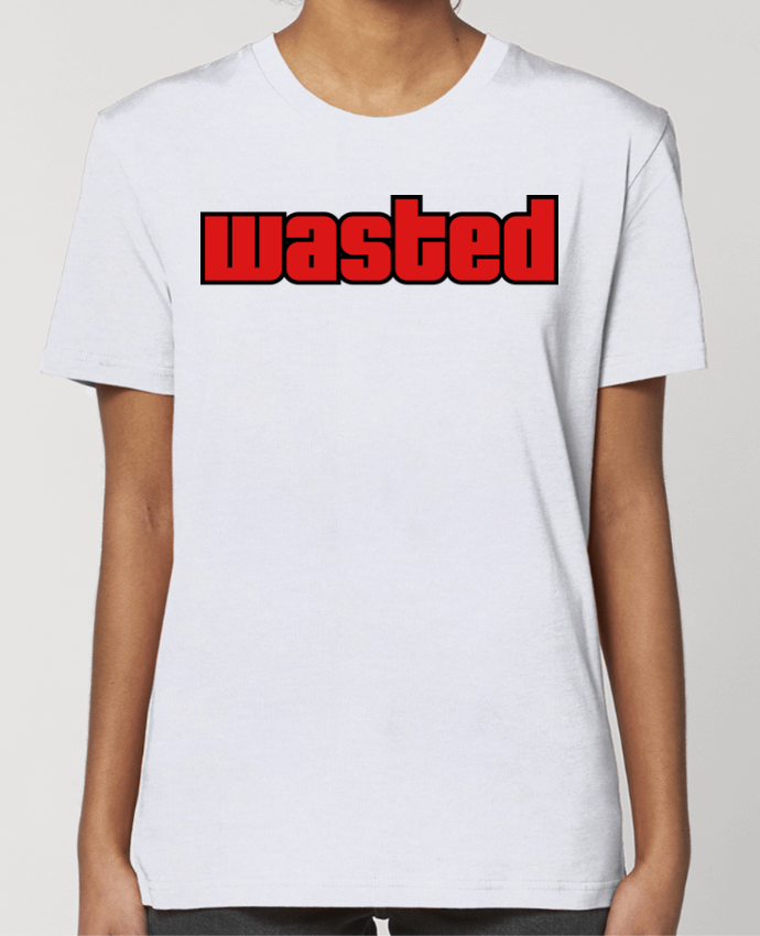 T-shirt Femme Wasted par John Wait