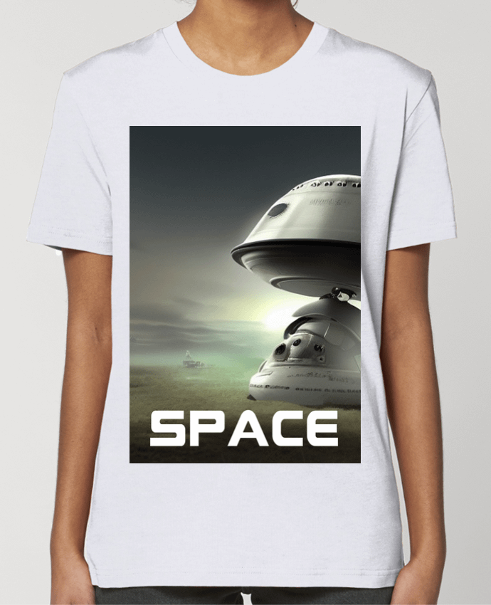 T-shirt Femme STATION MARS par Goryl graph