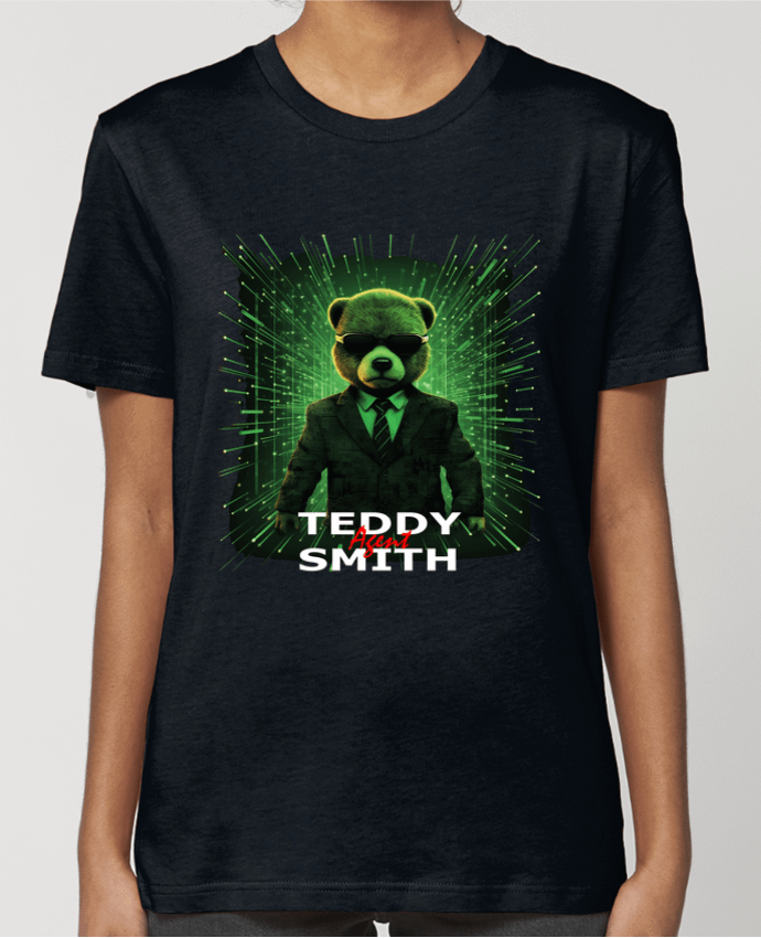 T-shirt Femme Teddy Agent Smith par rabeille