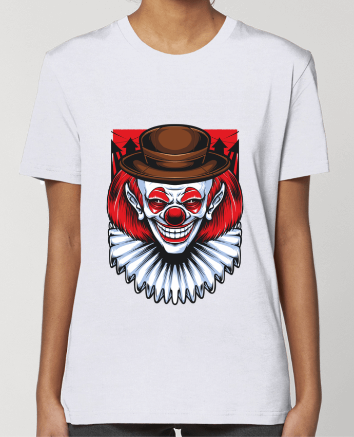 T-shirt Femme Clown Red Horror par STUDIO MEDUSA 