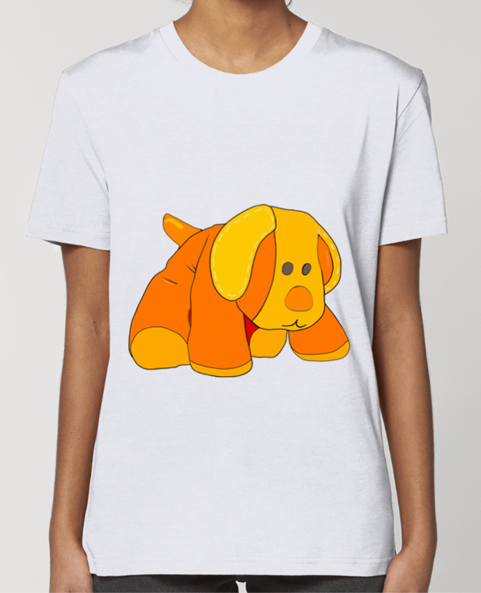 T-shirt Femme Petit chien doudou en peluche par Bief Designs.