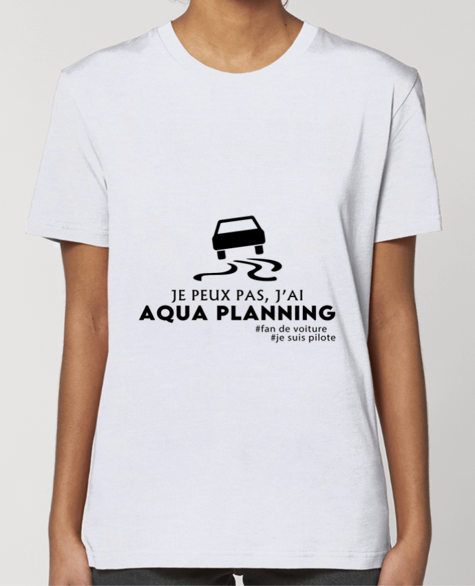 T-shirt Femme Je peux pas, j'ai Aqua Planning par QUANTIC EYE