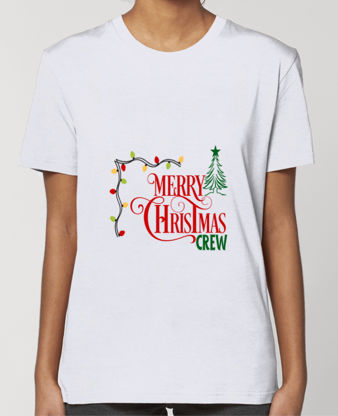 T-shirt Femme Christmas Crew - Design aux couleurs des fêtes par DEVMA