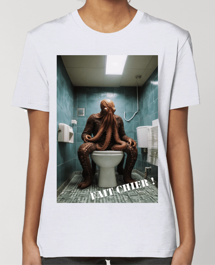 T-shirt Femme Tête de poulpe par TiA