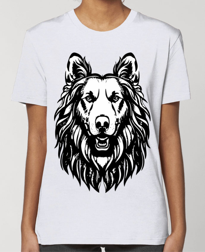 T-shirt Femme King's Crown Canines Black and white par VSGA