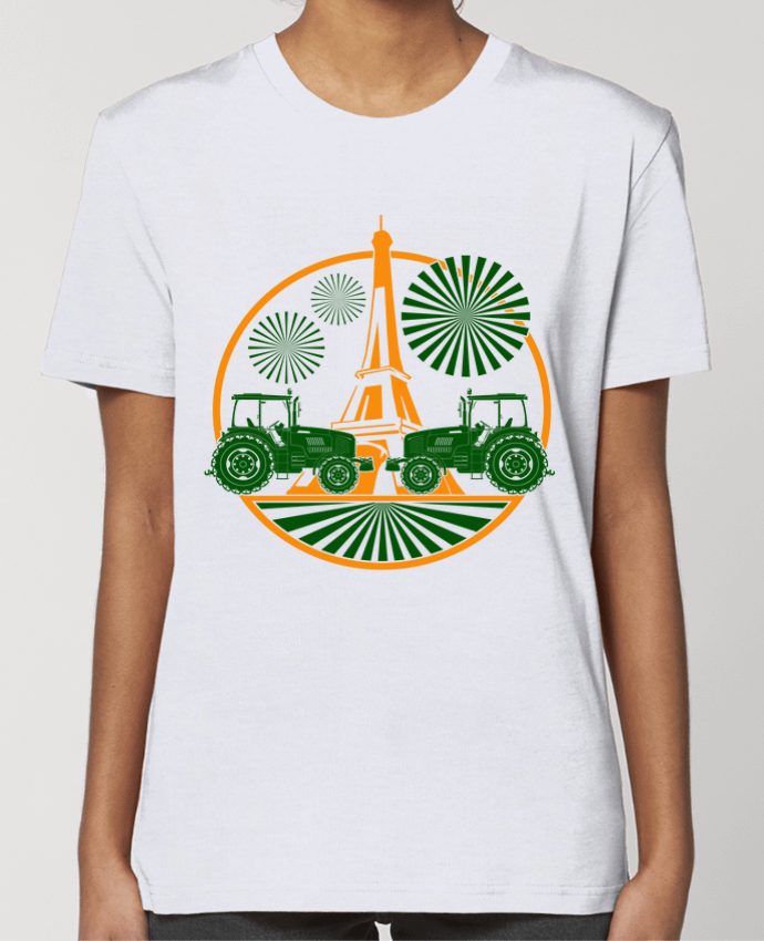 T-shirt Femme Paris Agricole par Geronimo Gorilla SylverBack