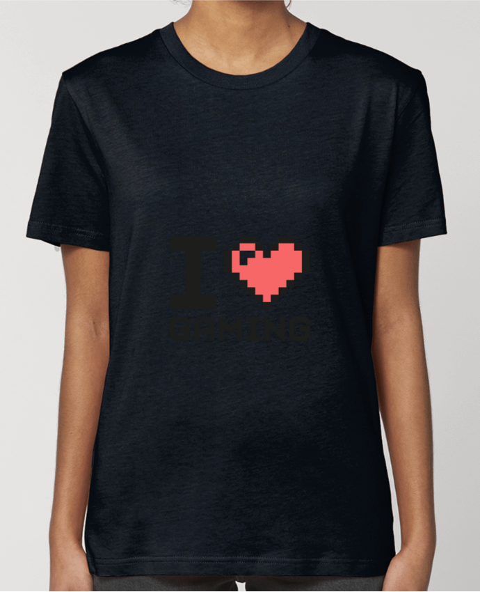 T-shirt Femme I LOVE GAMING par Mr moutön