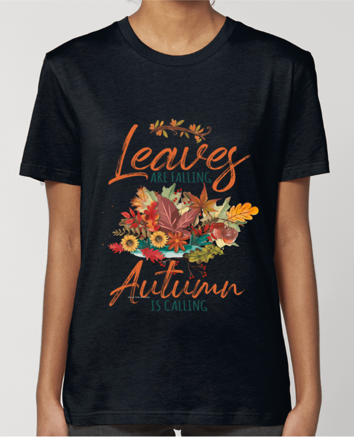 T-shirt Femme Autumn Leaves par KIMA KELEBEK