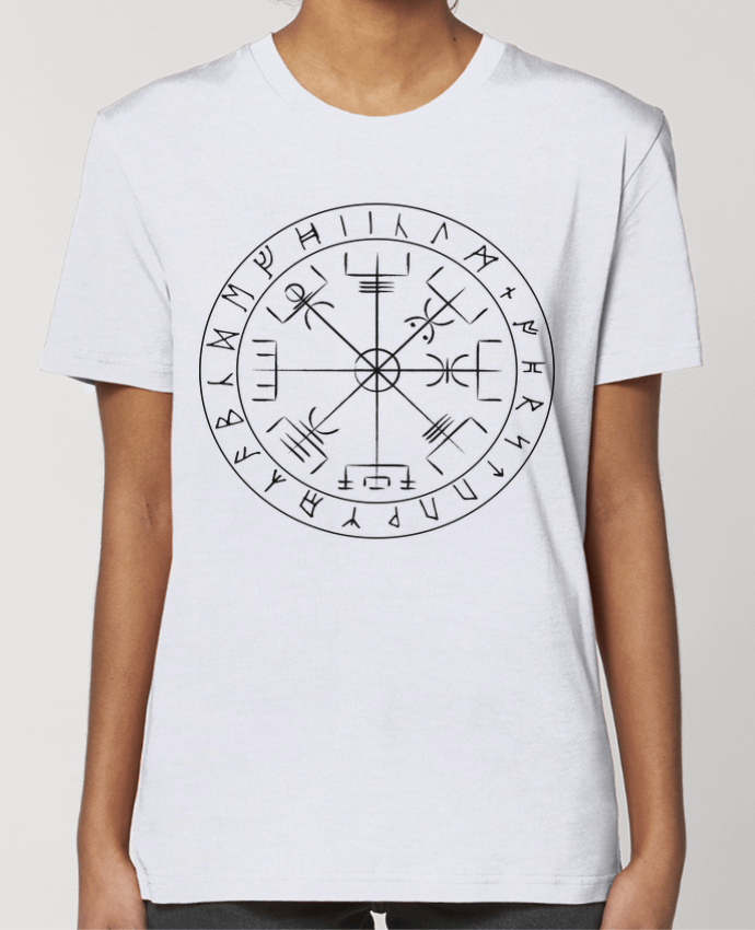 T-shirt Femme Vegvisir symbole viking par KronoArt