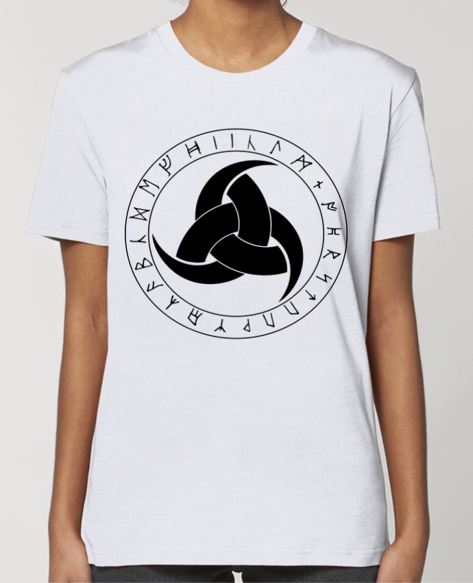 T-shirt Femme Corne d'odin symbole viking par KronoArt