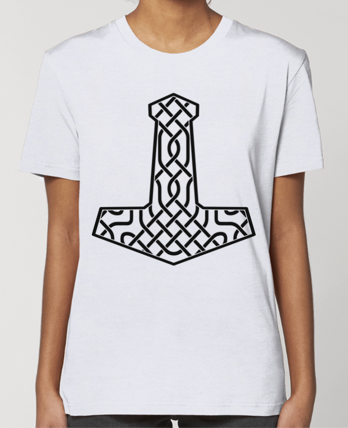T-shirt Femme Mjöllnir symbole viking par KronoArt