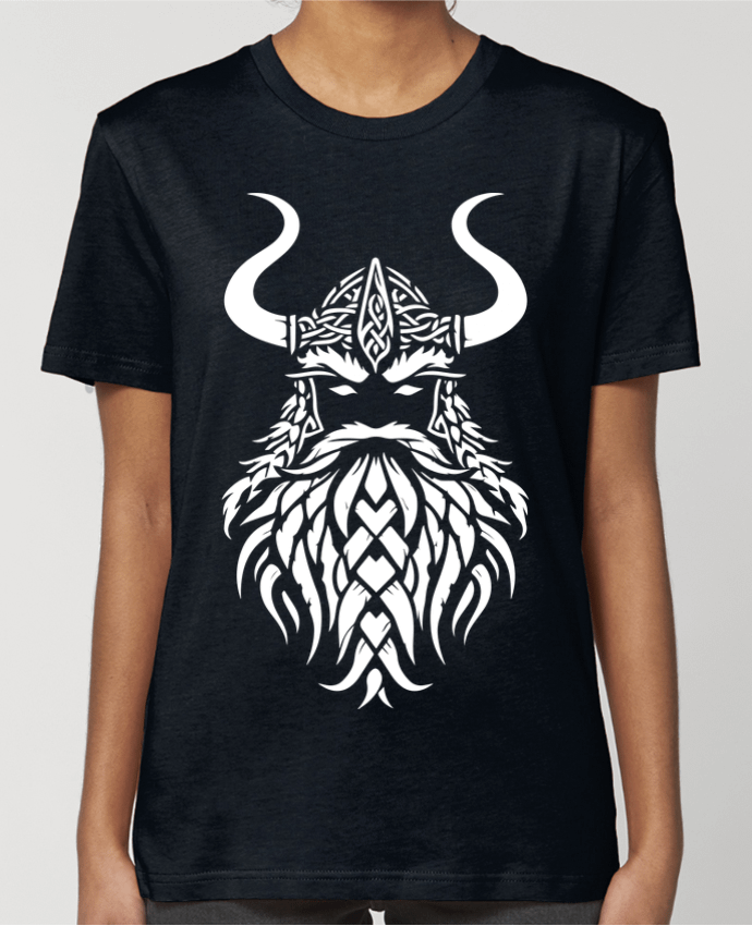 T-shirt Femme Viking warrior head par KronoArt