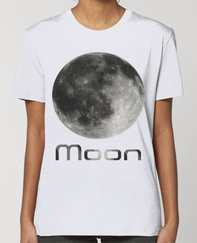 T-shirt Femme Lune par KronoArt