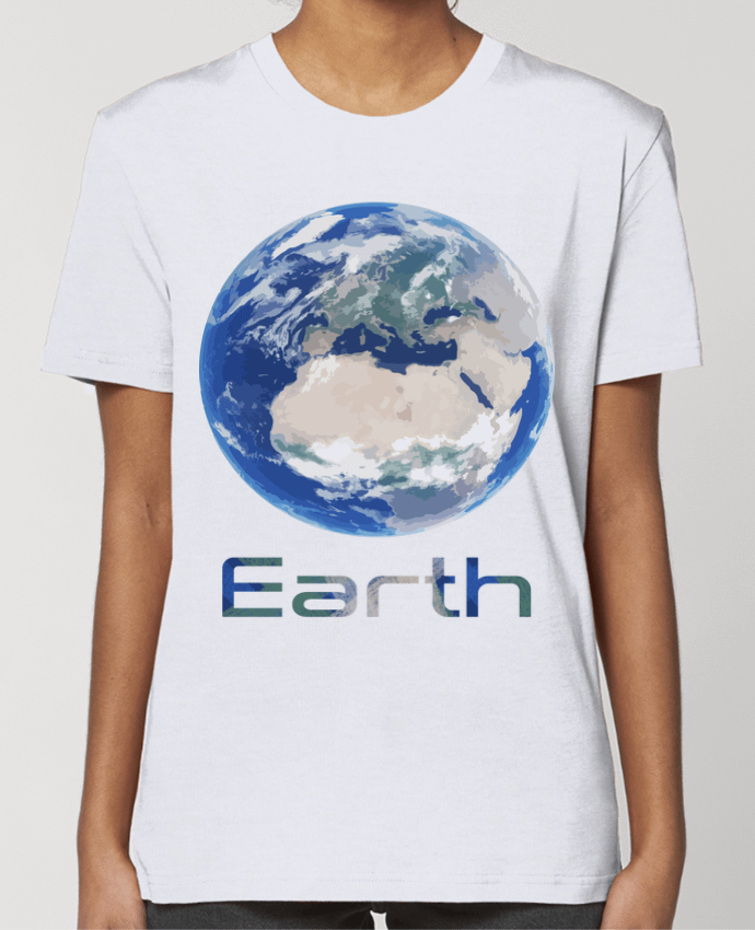 T-shirt Femme Earth par KronoArt