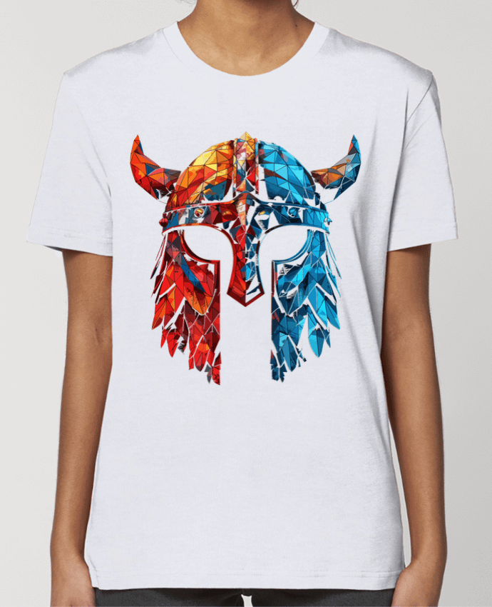 T-shirt Femme Casque Viking à corne par KronoArt