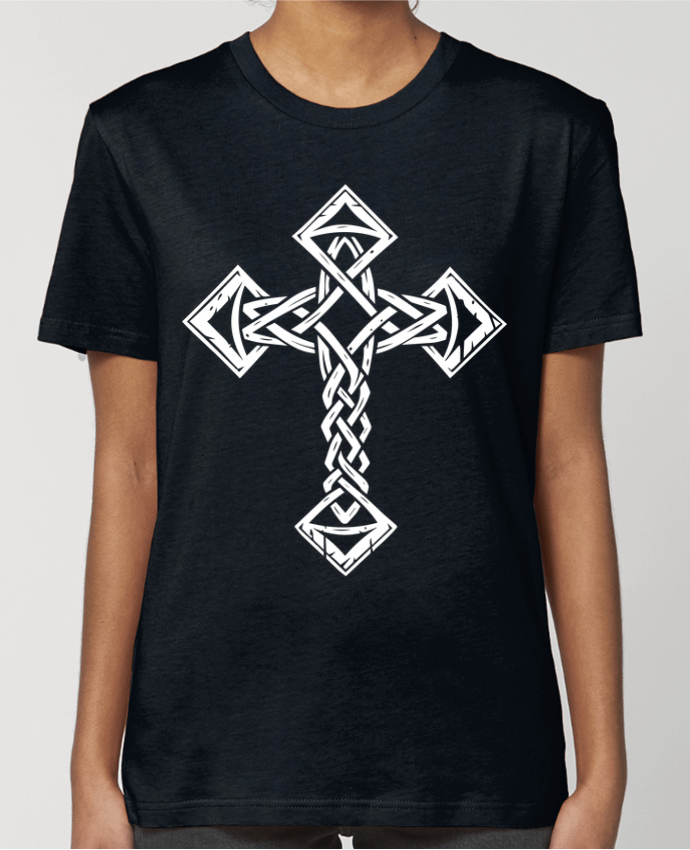 T-shirt Femme Croix Celtique par KronoArt