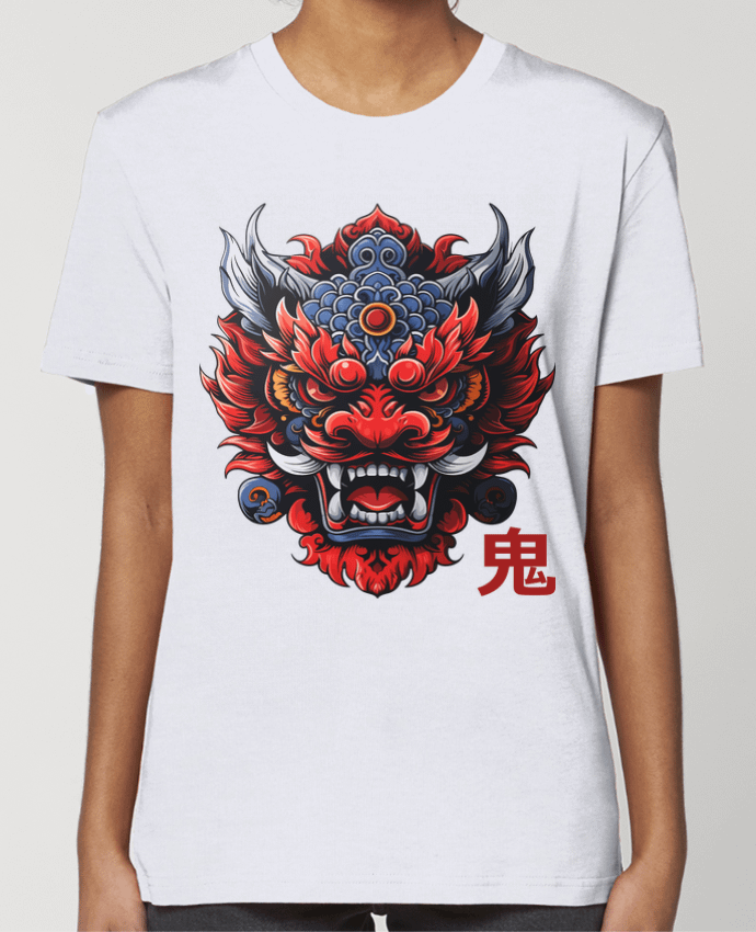T-shirt Femme Oni, démon Japonais par KronoArt