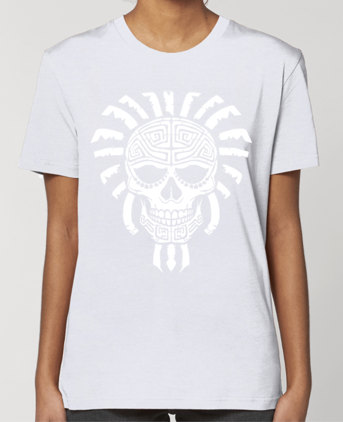 T-shirt Femme Tête de mort maya par KronoArt