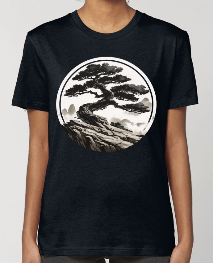 T-shirt Femme Paysage Asiatique par KronoArt