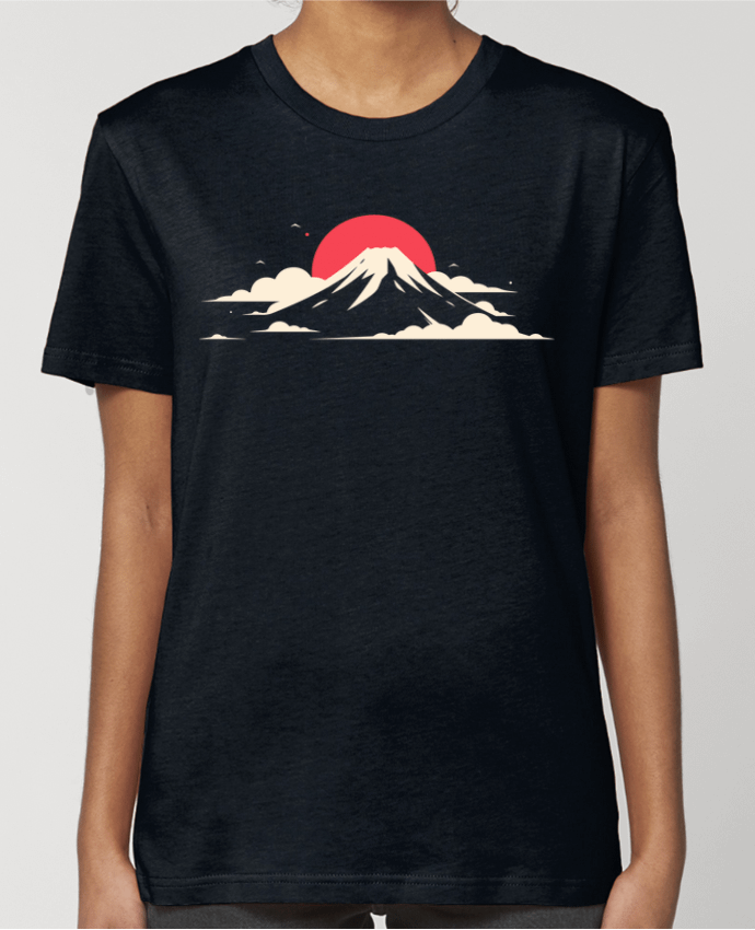 T-shirt Femme Mont Fuji par KronoArt