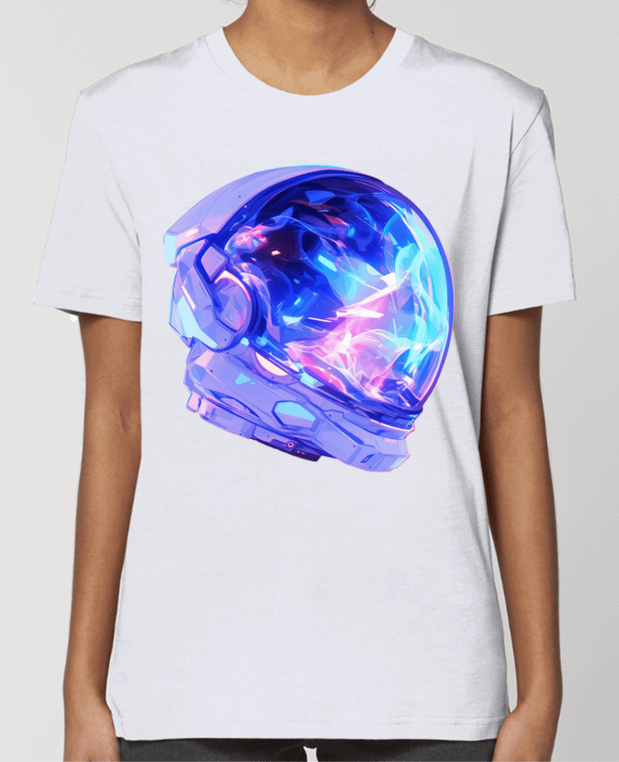 T-shirt Femme Casque d'Astronaute par KronoArt