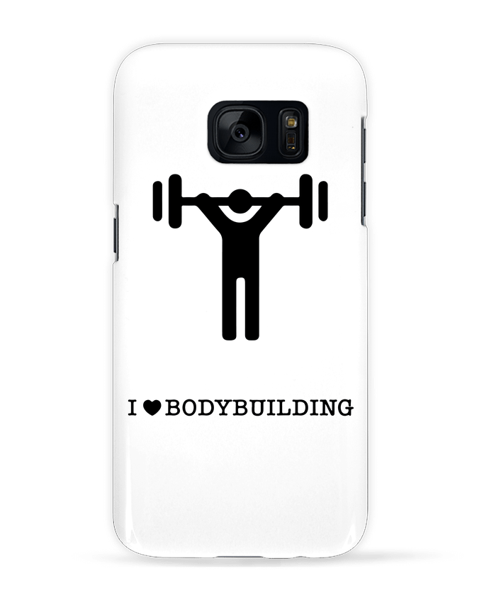 Case 3D Samsung Galaxy S7 I love bodybuilding by will