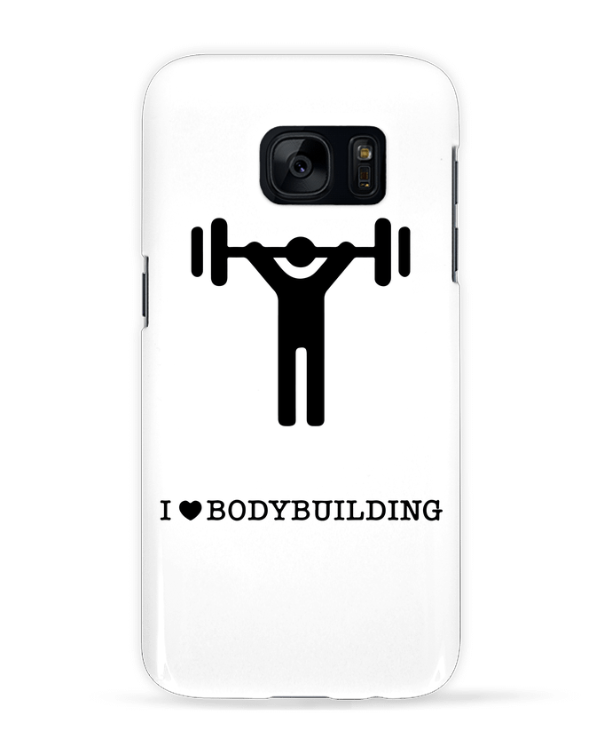 Coque 3D Samsung Galaxy S7  I love bodybuilding par will