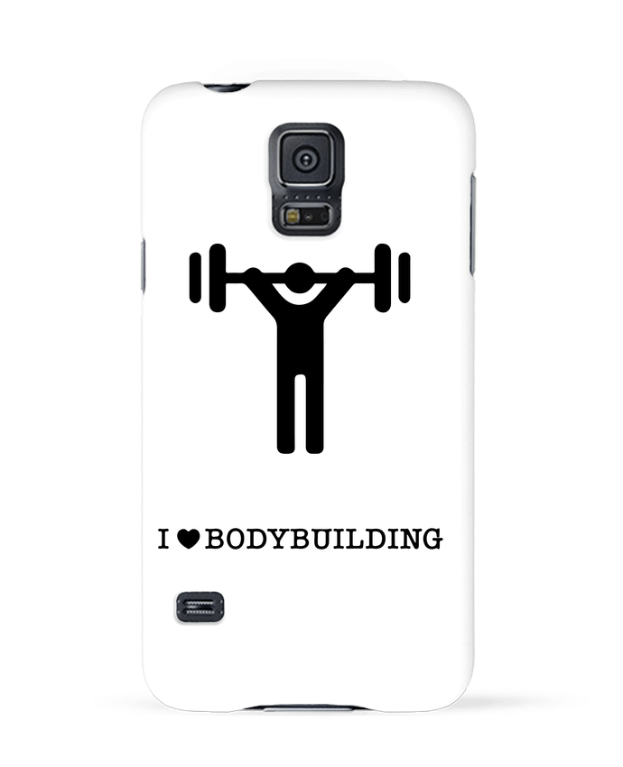 Case 3D Samsung Galaxy S5 I love bodybuilding by will