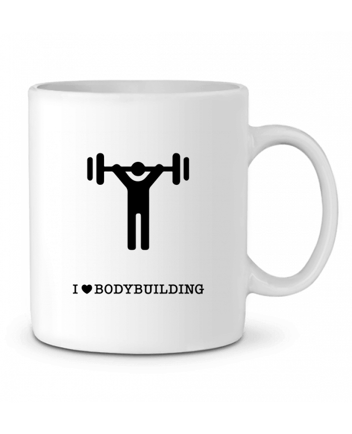 Mug  I love bodybuilding par will