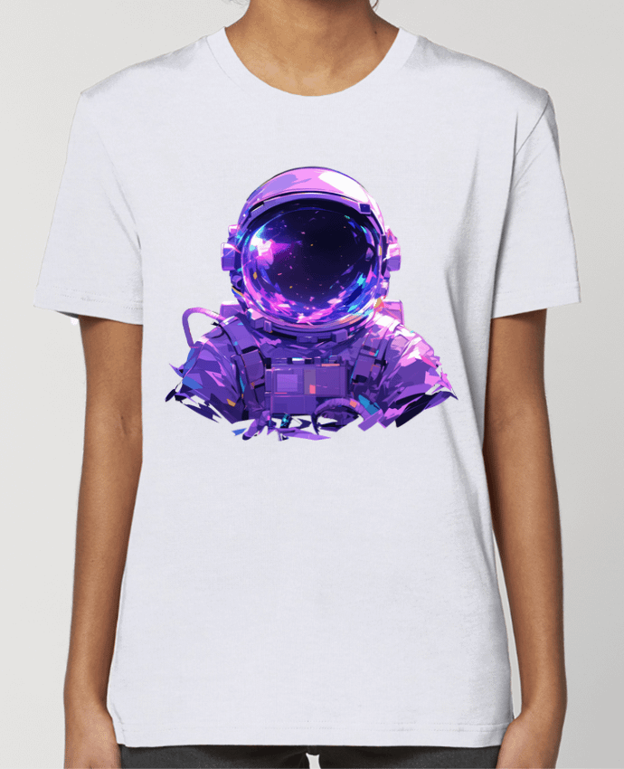 T-shirt Femme Casque d'Astronaute par KronoArt