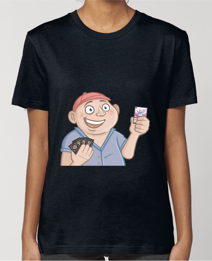 T-shirt Femme Gérôme Cartes par Gerome En Live