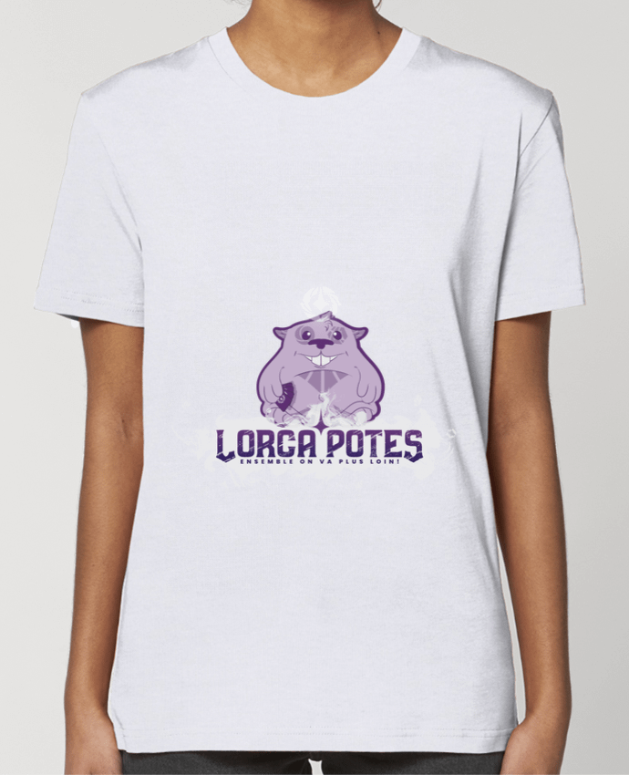 T-shirt Femme Lorca'Potes avec Popote par Gerome En Live