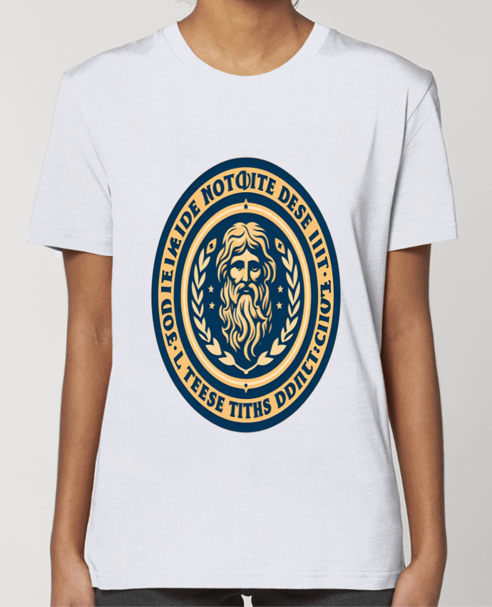 T-shirt Femme Portrait d'un philosophe inconnu par Killmooze