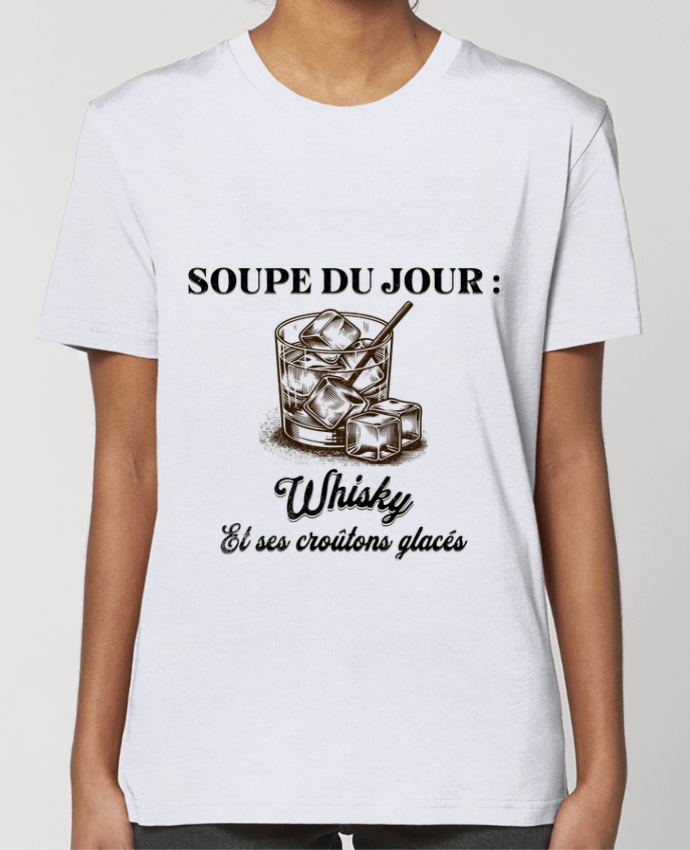 T-shirt Femme Soupe du jour : Whisky par Mona Designs