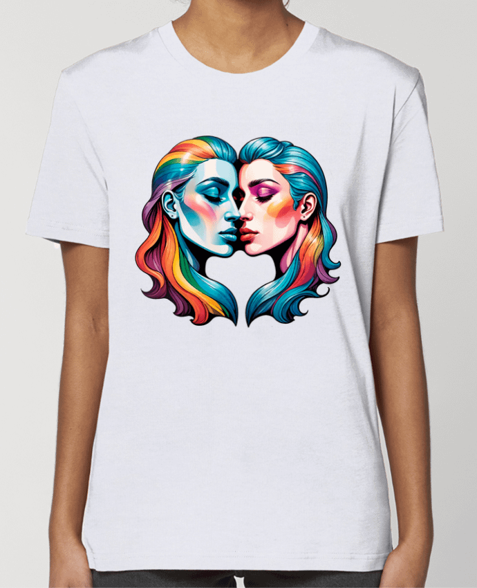 T-shirt Femme LOVE WITHOUT LIMITS par 33designerarte