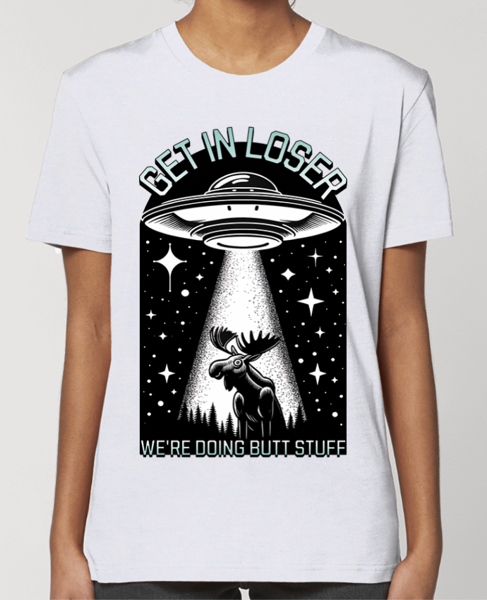 T-shirt Femme Get in loser par Mona Designs
