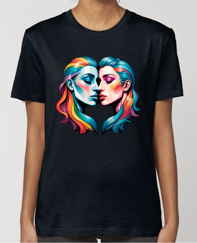 T-shirt Femme LOVE WITHOUT LIMITS par 33designerarte