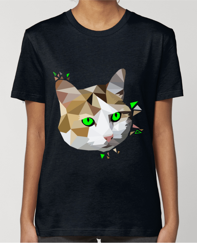 T-shirt Femme Chat par MozKat Studio